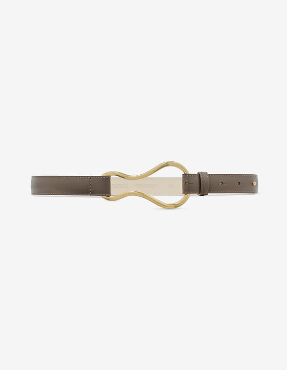 WAVY BUCKLE BELT