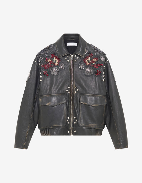VESTE EN CUIR