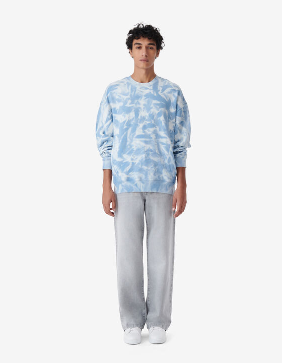 TIE AND DYE SWEATER