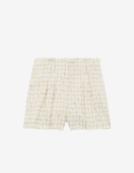 SHORT EN TWEED