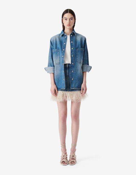 DENIM OVERSHIRT