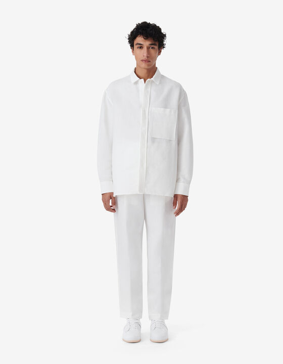 CHEMISE OVERSIZE MANCHES LONGUES