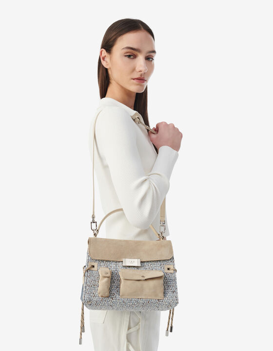 RAFFIA SHOULDER BAG