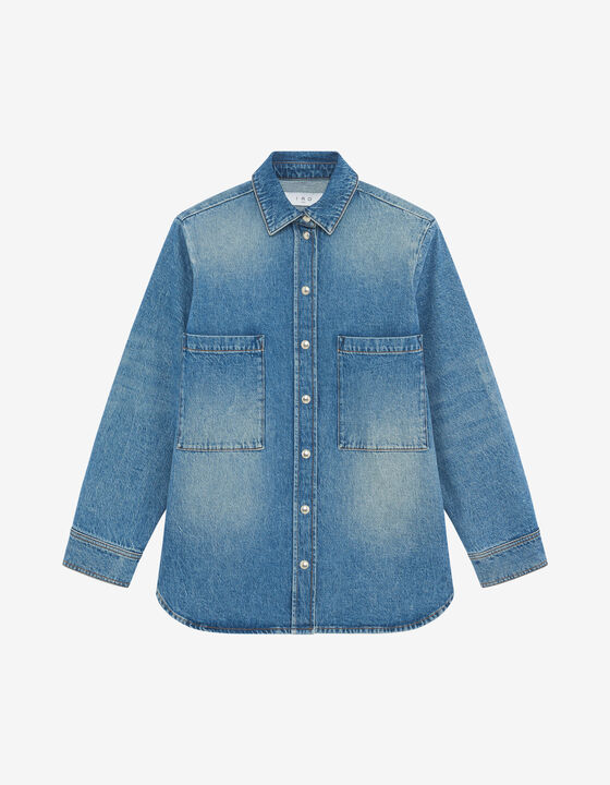 DENIM OVERSHIRT