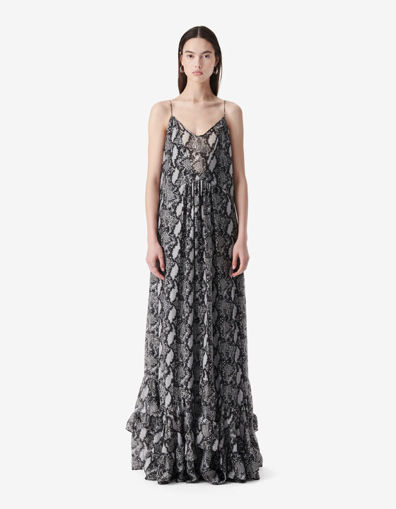 LONG PRINT DRESS