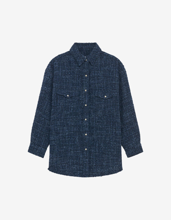 SURCHEMISE EN TWEED