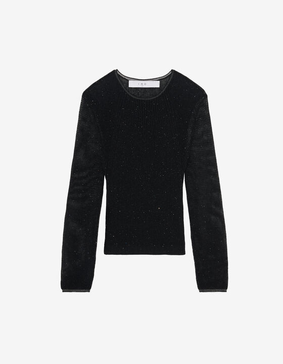 TOP À PAILLETTES